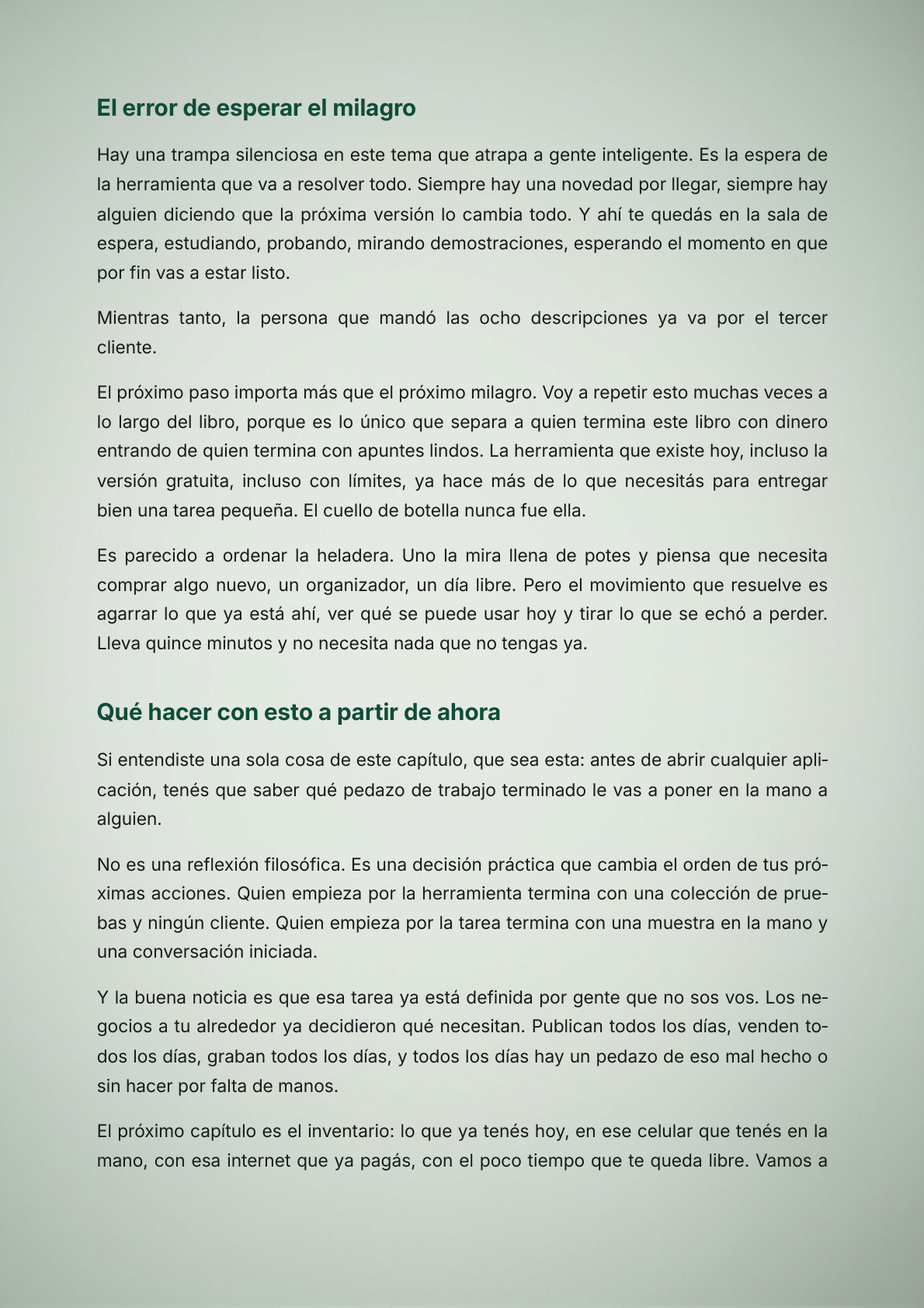 Página do livro